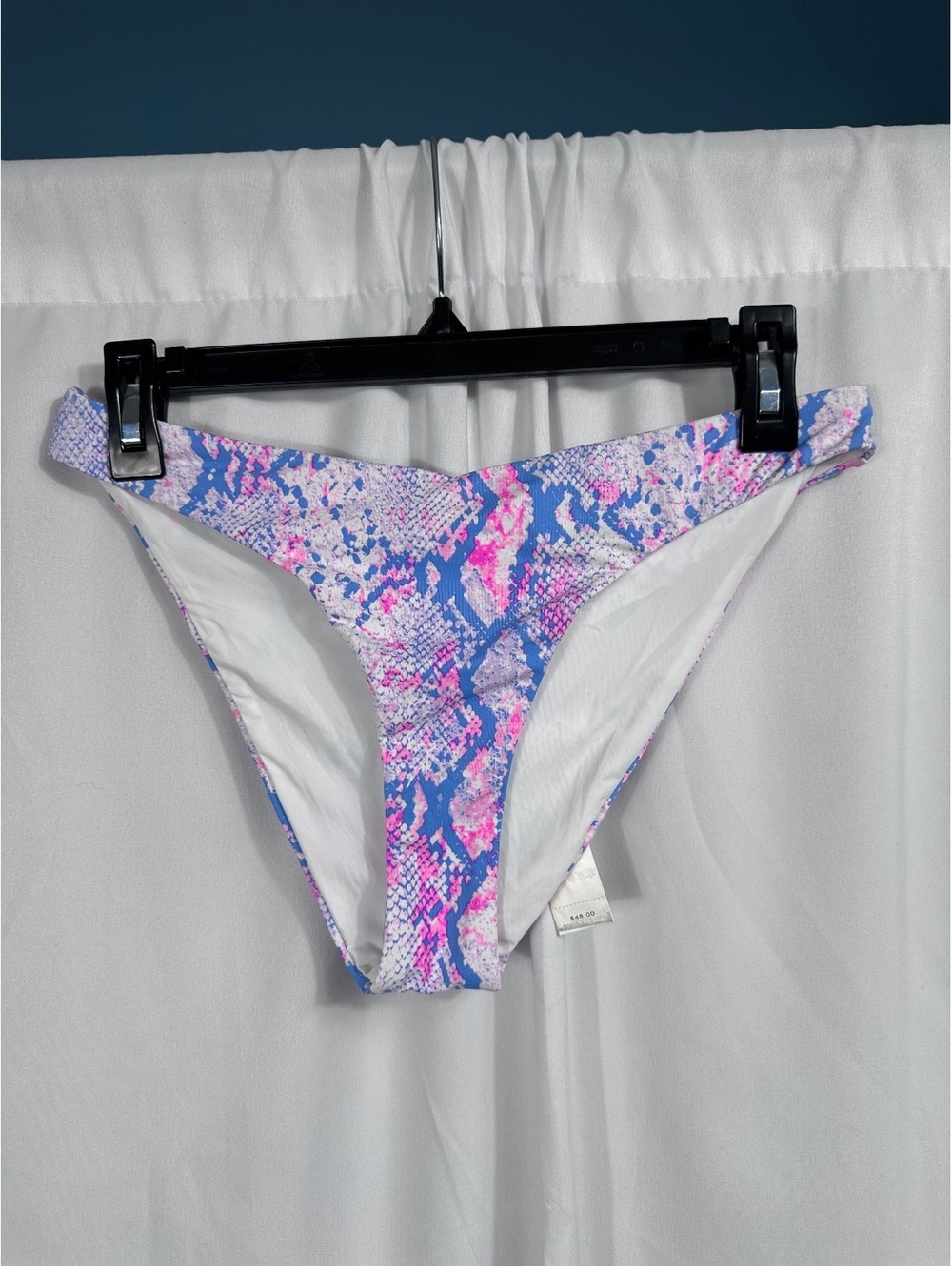 Aqua Swim Pink Multi Bikini Bottom Size Medium